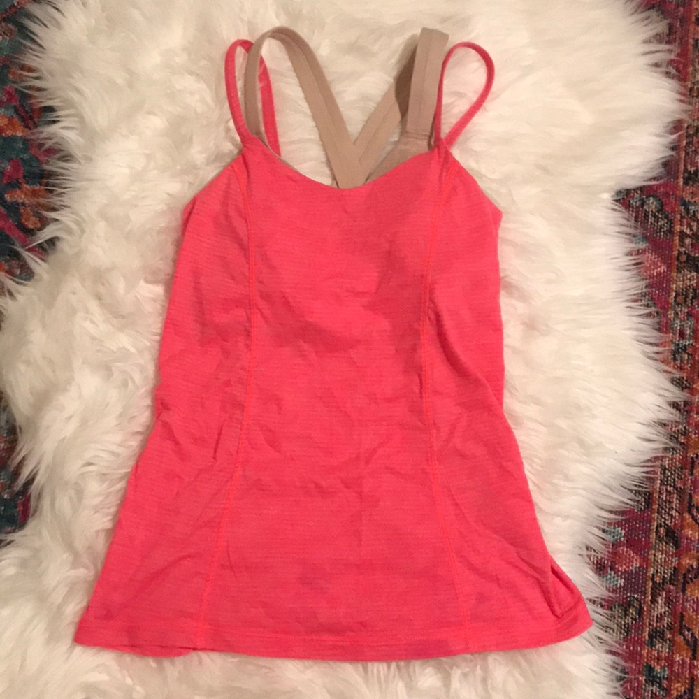 Lululemon Crossback Tank with Built-in Bra